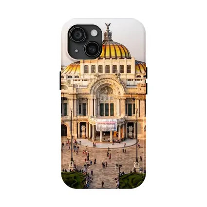 Palacio de Bellas Artes Mexico City Skyline