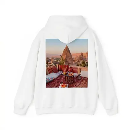 Cappadocia Rooftop Terrace Fairy Chimneys Turkey