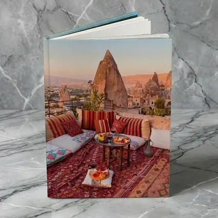 Cappadocia Rooftop Terrace Fairy Chimneys Turkey