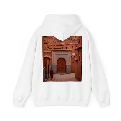 Moroccan Medina Red Clay Village Gate
