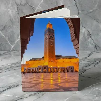 Hassan II Mosque Casablanca Morocco Night