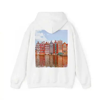 Amsterdam Canal Houses Colorful Dutch Architecture