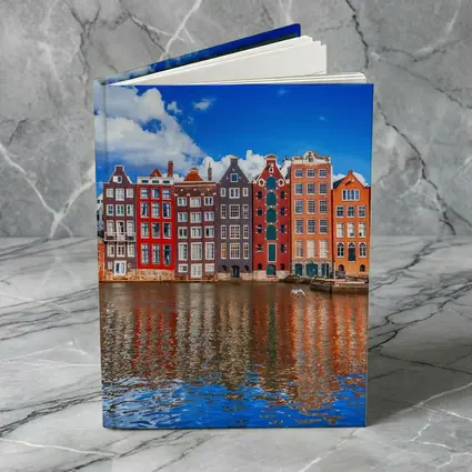 Amsterdam Canal Houses Colorful Dutch Architecture