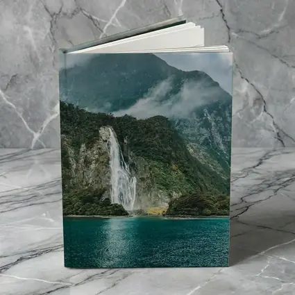 Milford Sound Waterfall New Zealand Mountain