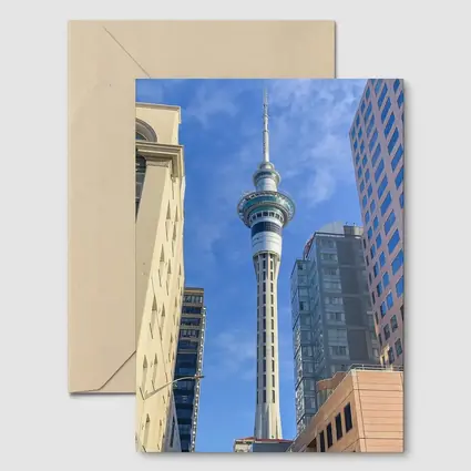 Auckland Sky Tower City Street View