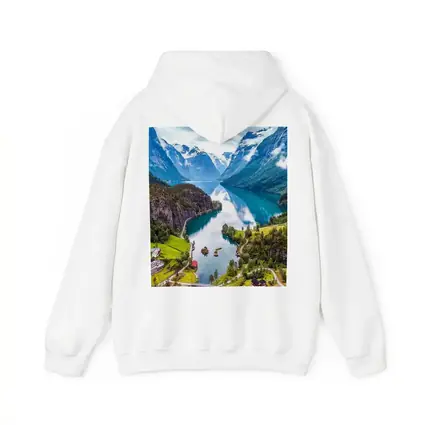 Norwegian Fjord Valley Lake Mountain Landscape