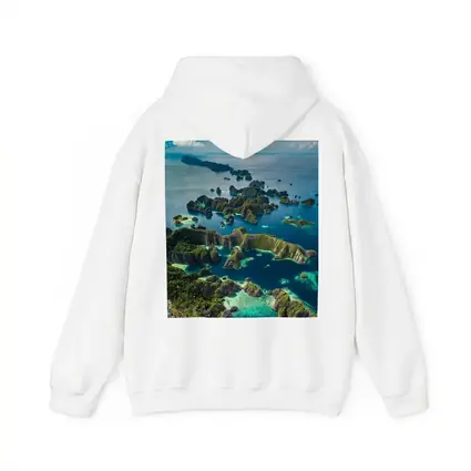 Raja Ampat Islands Aerial Ocean View
