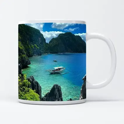 El Nido Philippines Turquoise Bay Limestone Cliffs