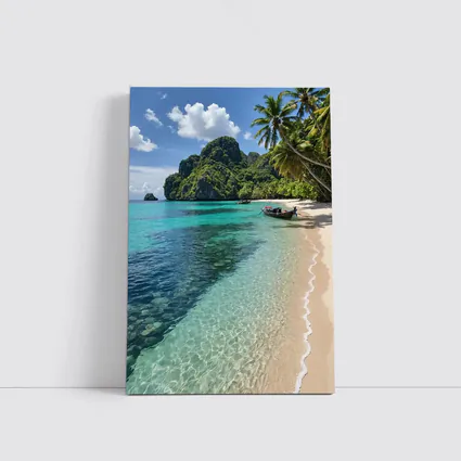 Thailand Tropical Beach Clear Turquoise Water