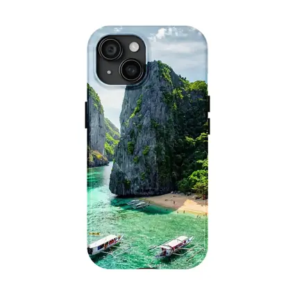 El Nido Palawan Turquoise Lagoon Limestone Cliffs