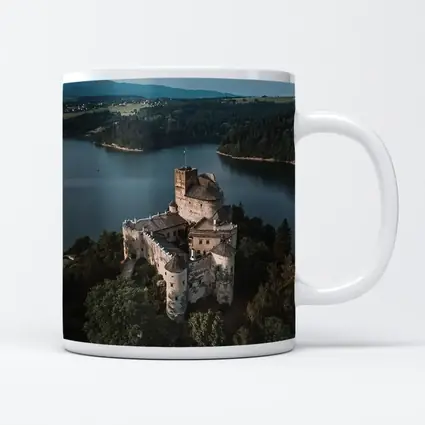 Niedzica Castle Aerial View Lake Poland