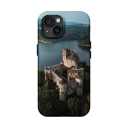 Niedzica Castle Aerial View Lake Poland