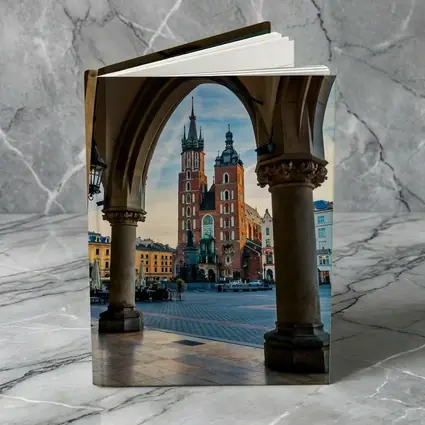 St Mary Basilica Krakow Main Square Arch View