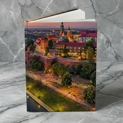 Wawel Castle Krakow Aerial Sunset View