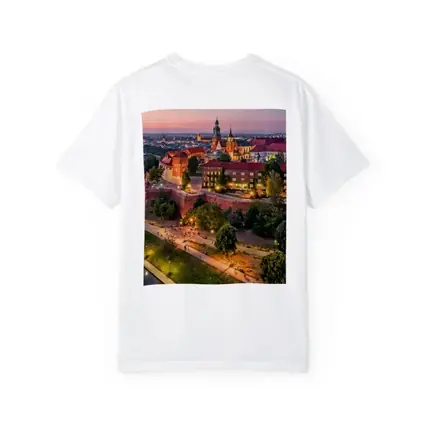 Wawel Castle Krakow Aerial Sunset View