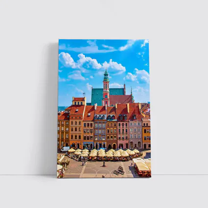 Warsaw Old Town Market Square Poland
