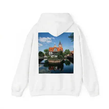 Gdansk Old Town Canal Reflection Poland