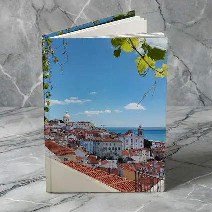 Lisbon Alfama District Red Rooftops River View