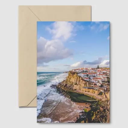Azenhas do Mar Cliffside Village Portugal Coast