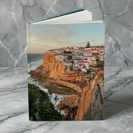 Azenhas do Mar Cliffside Village Portugal Sunset
