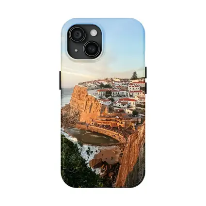 Azenhas do Mar Cliffside Village Portugal Sunset