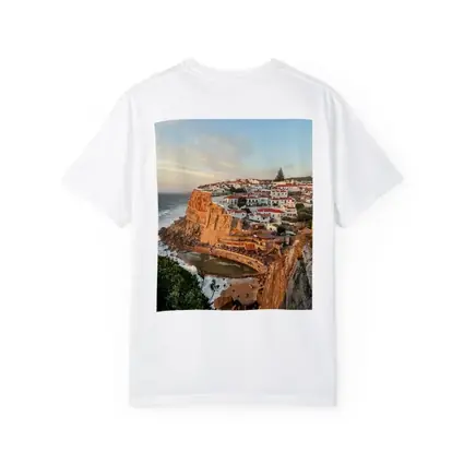 Azenhas do Mar Cliffside Village Portugal Sunset
