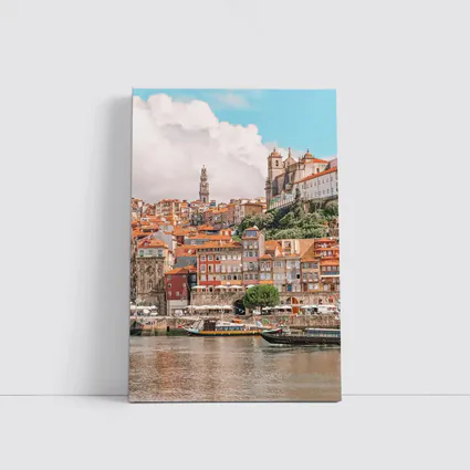 Porto Ribeira Waterfront Historic Cityscape Portugal