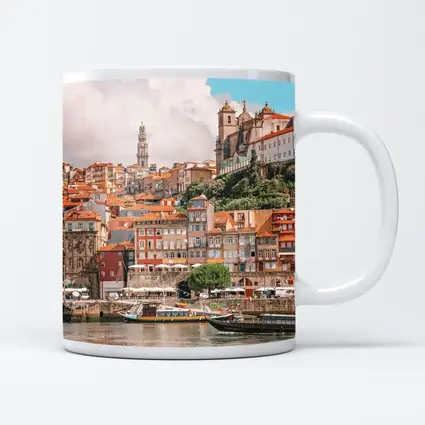 Porto Ribeira Waterfront Historic Cityscape Portugal