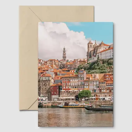 Porto Ribeira Waterfront Historic Cityscape Portugal