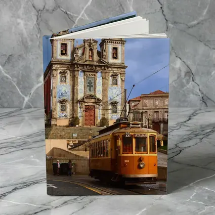 Porto Tram Church Saint Ildefonso Portugal