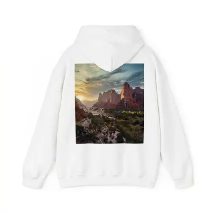 Zion Canyon Red Rocks Sunset Landscape