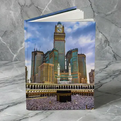 Mecca Kaaba Clock Tower Crowd Islam