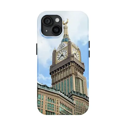 Makkah Clock Tower Islam Blue Sky