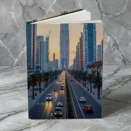 Dubai Sheikh Zayed Road Sunset Skyline