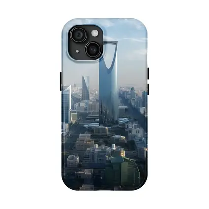 Riyadh Saudi Arabia Kingdom Tower Skyline View