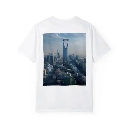 Riyadh Saudi Arabia Kingdom Tower Skyline View