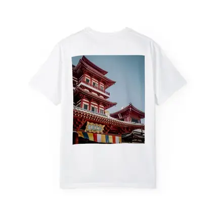 Buddha Tooth Relic Temple Singapore Blue Sky
