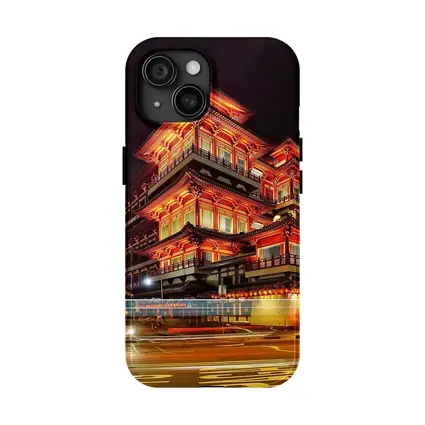Buddha Tooth Relic Temple Singapore Night