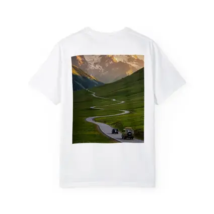 Winding Mountain Road Green Valley Sunset