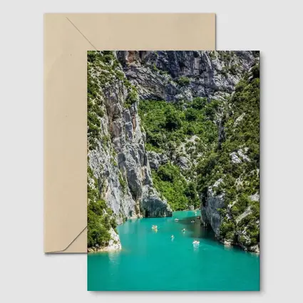 Turquoise Gorge du Verdon Canyon France
