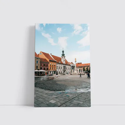 Maribor Main Square Slovenia Old Town