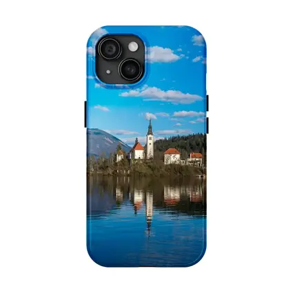 Lake Bled Island Church Slovenia Reflection