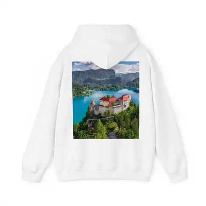 Bled Castle Over Turquoise Alpine Lake Slovenia