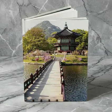 Hyangwonjeong Pavilion Seoul Korea Spring