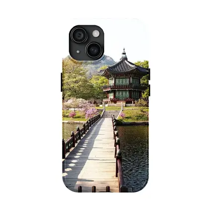 Hyangwonjeong Pavilion Seoul Korea Spring