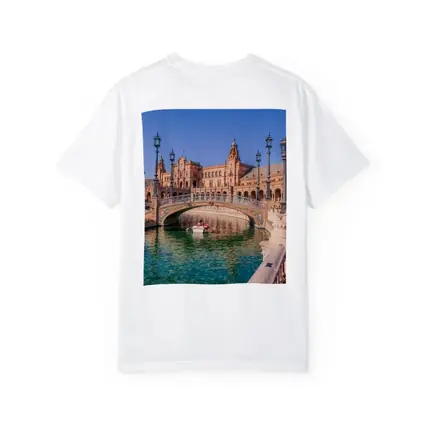 Plaza de Espana Seville Bridge Canal View