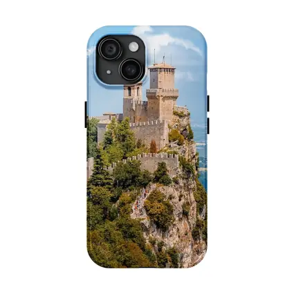Guaita Tower San Marino Rocky Cliff