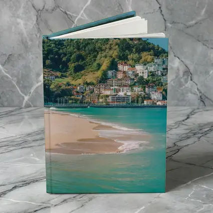 San Sebastian Beach Coastal Town Hill Spain