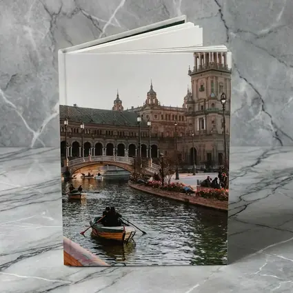 Plaza de Espana Seville Canal Rowing Boats