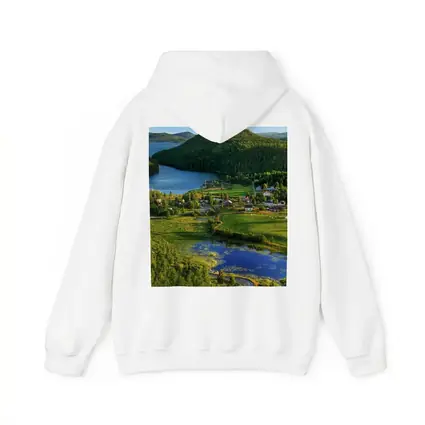 Scenic Norwegian Village Lake Green Hills